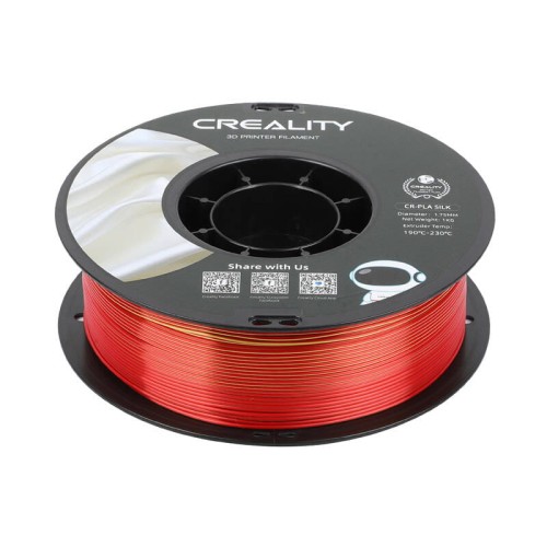 Filament CR-Silk PLA Creality 1kg Złoto-czerwony
