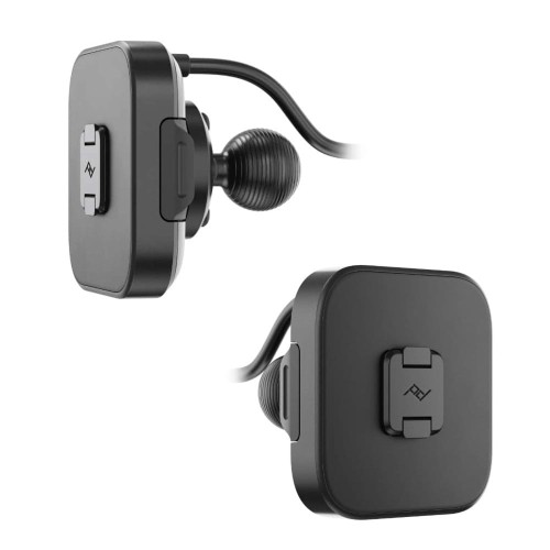 Peak Design Mobile Motorcycle Mount 20 mm Ball Adapter Locking & Charging Black – 20 mm Adapter Kulowy z ładowaniem i blokadą MOTOCYKL
