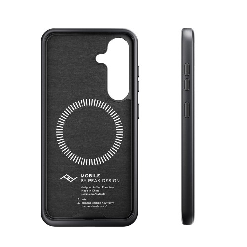 Etui Peak Design Mobile Everyday Fabric Case Samsung Galaxy S25 Charcoal