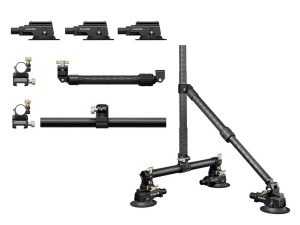 Uchwyt samochodowy z potrójną przyssawką Insta360