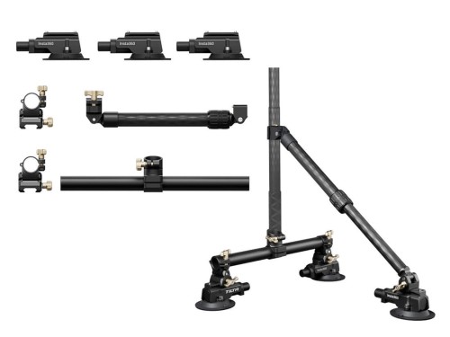 Uchwyt samochodowy z potrójną przyssawką Insta360