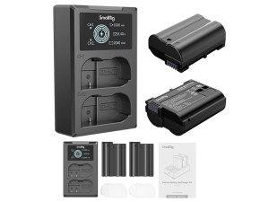 Zestaw SmallRig 3820 2x akumulator Nikon EN-EL15 + Ładowarka