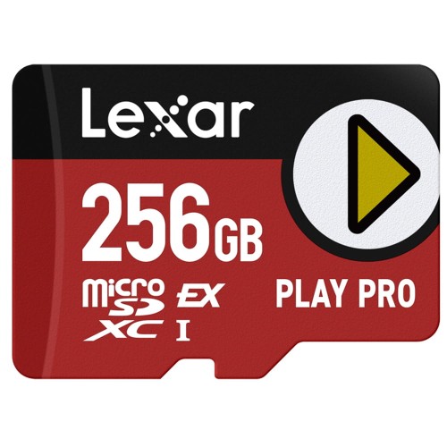 Karta Lexar microSDXC Express PLAY Pro Express 7.1, R900/W600 C10 U3 UHS-I (V30) 256GB