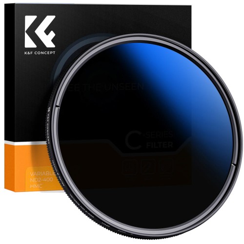 Filtr szary regulowany K&F Concept Nano-C HMC Fader ND2-400 - 58 mm