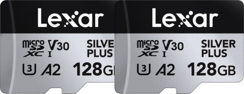 Karta Lexar microSDXC 128GB Professional Silver Plus R205/W150 V30 2pack