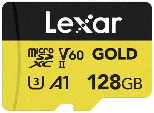 Karta Lexar microSDXC Gold 128GB UHS-II U3 V60 A1 R 280MB/s W 100MB/s