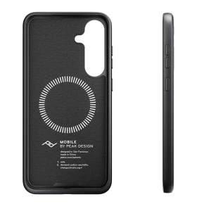 Etui Peak Design Mobile Everyday Fabric Case Samsung Galaxy S25+ Charcoal