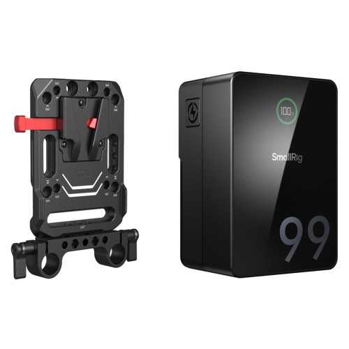 Zestaw SmallRig 5047 Akumulator V-Mount VB99 Pro 4292 + Adapter 3016