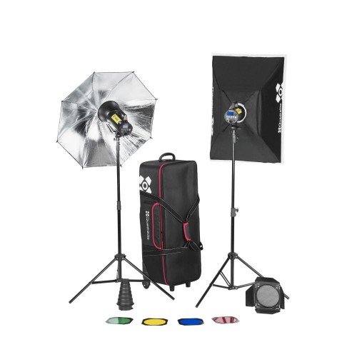 Zestaw lamp Quadralite Move X 400 Kit