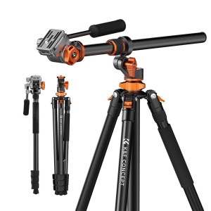 Statyw video K&F Concept T254A7 z głowicą FH-03