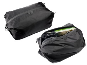 Zestaw ultralekkich pokrowców Peak Design Ultralight Packing Cube Bundle XXS-XS-S Black – czarne