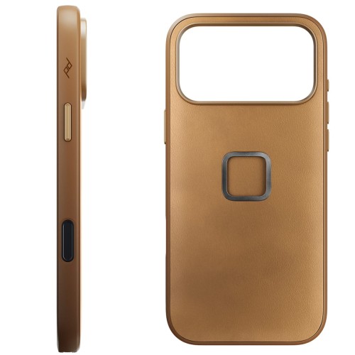 Peak Design Mobile Everyday Clarino Case iPhone 17 Pro Max Tan - brązowy