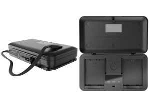 Ładowarka Newell LCD do Sony NP-FW50 power bank czytnik kart SD