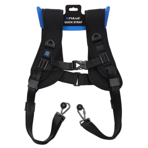 Nylonowe szelki reporterskie Puluz PU6002 zestaw