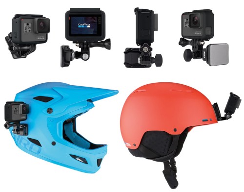 Mocowanie do kasku dla kamer GoPro Helmet Front + Side Mount
