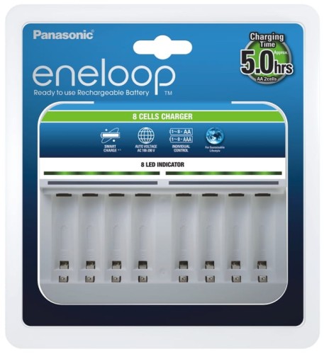 Ładowarka Panasonic Eneloop BQ-CC63 8 kanałów