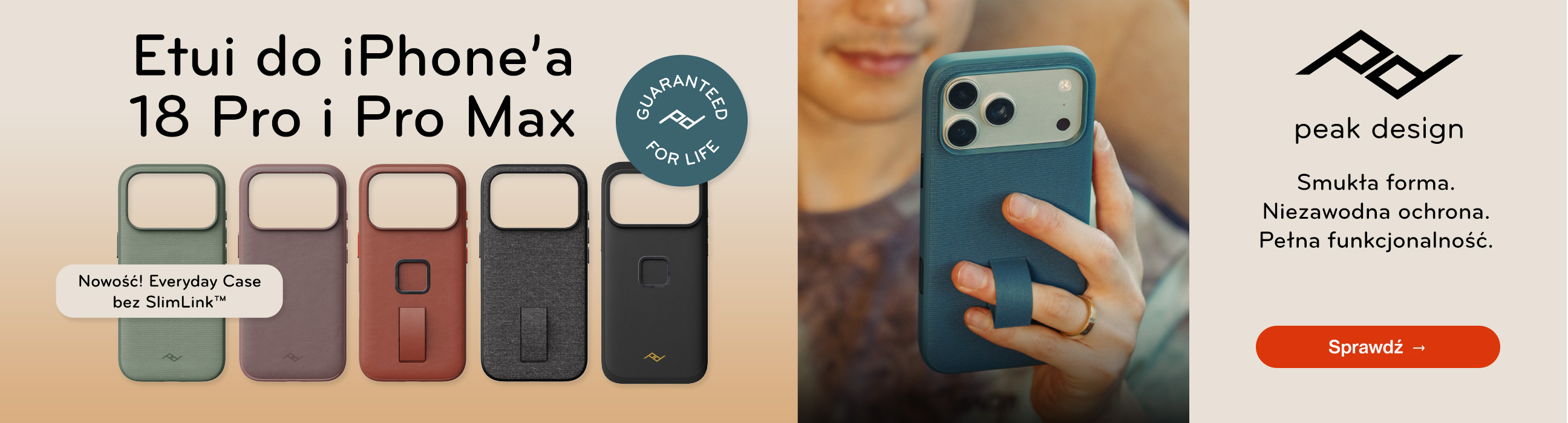 Premiera Peak Design iPhone 18