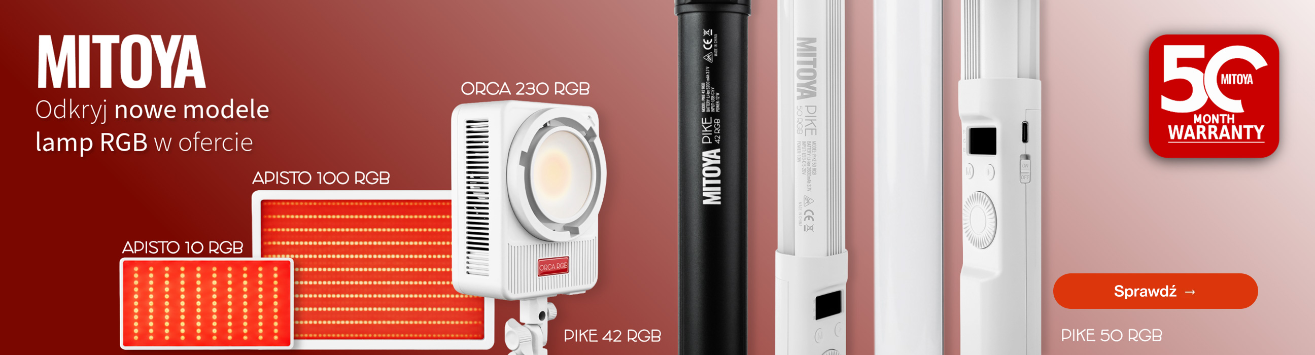 Nowe Lampy MITOYA