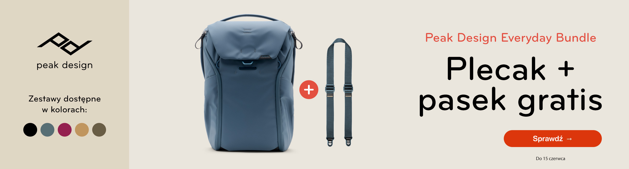 Peak Design Pasek GRATIS